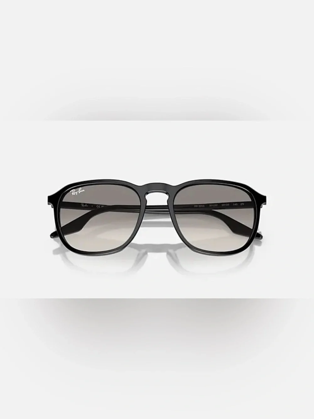 Ray-Ban Men’s Black Frame with Gray Gradient Lenses Sunglasses -2203